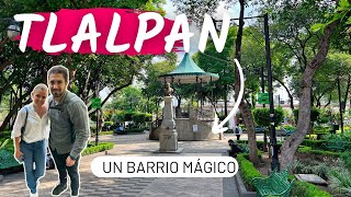 Centro de Tlalpan de los barrios mas bellos de Ciudad de México [upl. by Godewyn]