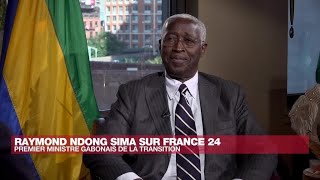 Raymond Ndong Sima Premier ministre gabonais de la transition  quotCest un coup dÉtat salutairequot [upl. by Ruthann]