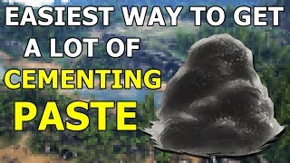 Easiest Way to Get a Lot of Cementing Paste  Ark Survival Evolved [upl. by Grochow441]