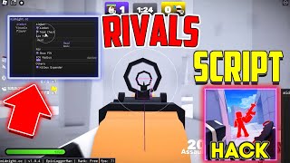 ROBLOX RIVALS Script  Hack GUI  Aimbot Esp Hitbox OP [upl. by Nyladnor886]