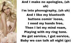 Britney Spears  Phonography lyrics [upl. by Koch]