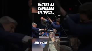 Datena x Marçal cadeirada🪑😱 cortes react noticias status [upl. by Eahsal]