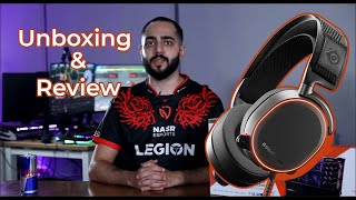 Arctis Pro Wireless headset SteelSeries Unboxing amp Review  سماعة أركتس برو وايرليس من ستيل سيريس [upl. by Bert177]