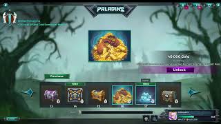 Paladins 71 Wild Hoard Event Pass All Items All Levels Free and Paid Path [upl. by Amliw]