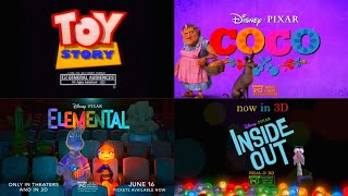 Pixar TV Spot Trailer Logos [upl. by Denyse84]