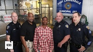 Teenager Saves Cop’s Life While Handcuffed Now Receiving Award [upl. by Hoban]