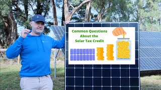 How Does the Solar Tax Credit Work [upl. by Ireg405]