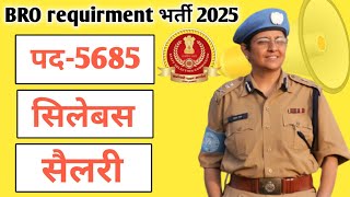 BRO New Vacancy 2024  Border Road Organisation Recruitment 2024  Full Details [upl. by Euqininod803]