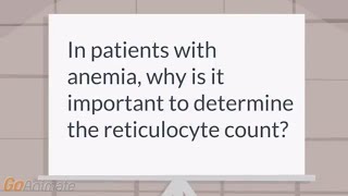 What is the importance of reticulocyte count in anemia workup [upl. by Pietro]