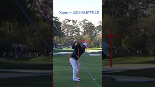 XANDER SCHAUFFELE  IRON SWING SLOW MOTION DTLTHE PLAYERS 2024 golfswing golf pga [upl. by Nelleoj]