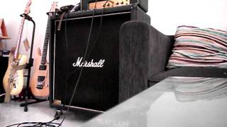 Gooswyn Testing marshall 2061x with Fender yjm Yngwie Malmsteen blue usa [upl. by Airdnoed]