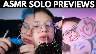 ASMR para DORMIR ✨ solo PREVIEWS relajantes 💆🏻‍♀️❤️Vivalen ASMR [upl. by Rosel]