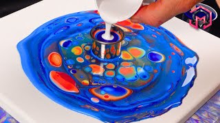 How I AVOID MUD and You can too Acrylic Pouring and Fluid Art for Therapy at Home [upl. by Atilrac]