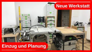 Neue Werkstatt  Einzug der Maschinen und weitere Planung  Trockenbau drywall DIY life hacks [upl. by Katalin]