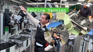 Visitando la fábrica de calzado Vanvien como hacer una bota industrial desde 0 [upl. by Drannek]