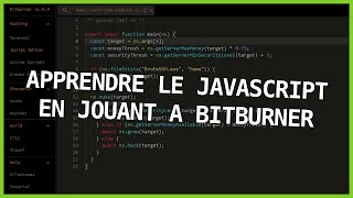 Bitburner Découverte dun jeu de HACKING avec du Javascript  Gameplay Français Bitburner 2022 [upl. by Carrissa]