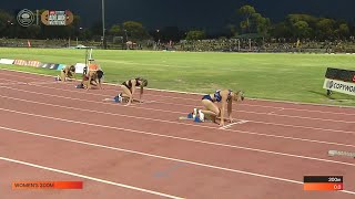 Women 200m Final  Adelaide Invitational 2022 [upl. by Aissac716]