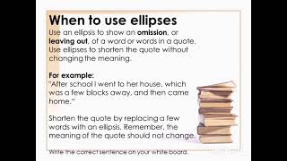 Ellipsis presented by Mehala III B A English [upl. by Nyleek]