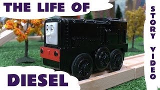 The Life Of Diesel Motorized Wooden Thomas The Train Story [upl. by Ries]