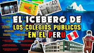 Iceberg de los COLEGIOS ESTATALES en Perú [upl. by Layne833]