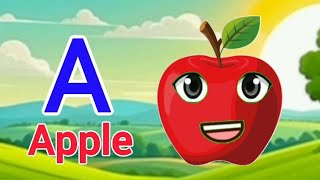 a for apple b for balla se apple b se ball nursery rhymes abcd phonics song hindivarnmala [upl. by Yvonne]