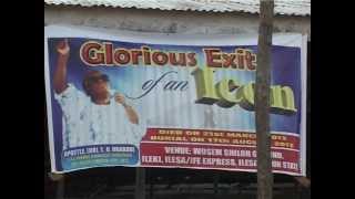 THE BURIAL CEREMONY OF THE RENOWNED EVANGELIST PROPHET OBADARE IN ILESA [upl. by Richter]