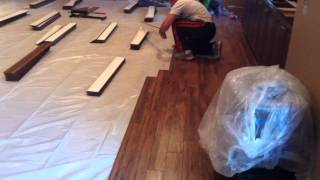 Exotic Pergo Laminate Flooring Installation [upl. by Bagley]