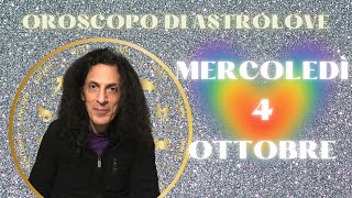 OROSCOPO DI OGGI MERCOLEDÌ 4 OTTOBRE 2023  LUNA IN GEMELLI ♊️ [upl. by Radman]