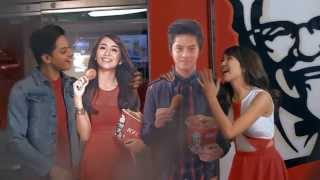 Behind The Scenes The Making of KathNiels KFC TVC [upl. by Nysilla512]