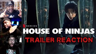 A WHOLE FAMILY OF NINJAS  House of Ninjas  Official Trailer Reaction  Netflix [upl. by Egduj]