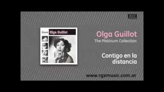 Olga Guillot  Contigo a la distancia [upl. by Llirred]