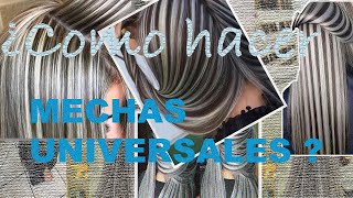 MECHAS UNIVERSALES ¿ Cómo hacerlas  parte1  Tutorial [upl. by Amandie748]