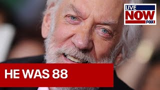 BREAKING Donald Sutherland passes away at 88  LiveNOW from FOX [upl. by Ynettirb]