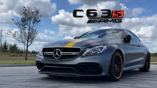 MercedesAMG C63 S Coupe Edition 1 Review The C63 Legacy Lives On  Custom Car Reviews [upl. by Notluf]