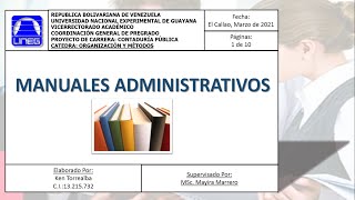 Manuales Administrativos [upl. by Ginsberg]