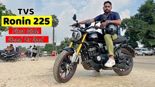 Tvs Ronin 225 New Model 2023 First Ride Review [upl. by Barren]