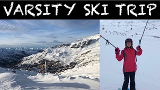 OXBRIDGE VARSITY SKI TRIP VLOG  MY FIRST TIME SKIING [upl. by Karrie]