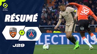 FC LORIENT  PARIS SAINTGERMAIN 1  4  Résumé  FCL  PSG  20232024 [upl. by Ttenyl]