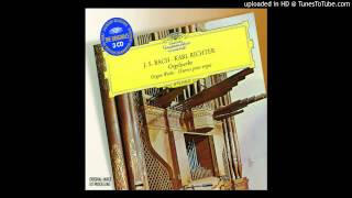 Karl Richter  Organ Works  Wachet Auf Ruft Uns Die Stimme  BWV 645 [upl. by Devol]