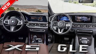 2019 BMW X5 Vs 2019 Mercedes GLE  Interior Design [upl. by Plante722]