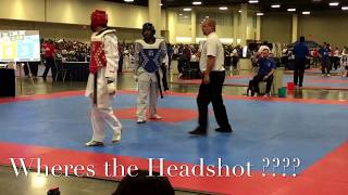 2017 AAU TKD Nationals Final Tony Champion Two Nations Tkd [upl. by Rebmaed]