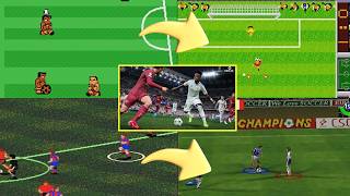 The Evolution of Football Games  From Pixels to Realism [upl. by Adliw720]