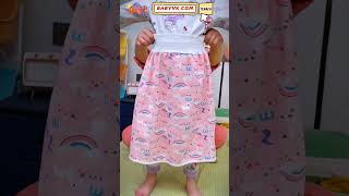 Fed Up with Nighttime BedWetting Meet Our Anti Bed Wetting Washable Diaper Skirt Potty Train [upl. by Josias]