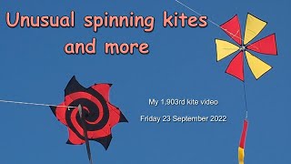 Unusual spinning kites and more [upl. by Janeta]