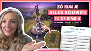 Zó maak ik GRATIS meubels in de Sims geen CC 😍  Sims 4 TOOL MOD Tutorial [upl. by Casimire]