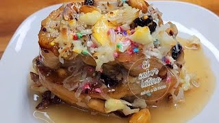 🔴Capirotada de Piloncillo ¡Capirotada Tradicional Receta Fácil y Rica El sabor latino [upl. by Sharl165]