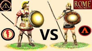 Pikemen Vs Hoplites  Which is Best Rome Total War [upl. by Etnohs]