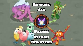 Ranking All Faerie Island Monsters Fire Expansion [upl. by Geoff]