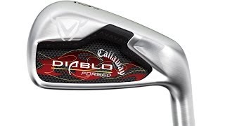 Golf Club Review  Callaway Diablo Forged Irons [upl. by Rovit]