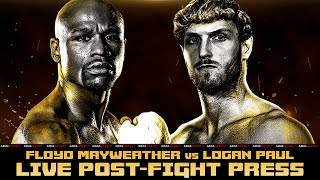 Floyd Mayweather vs Logan Paul POSTFIGHT PRESS CONFERENCE [upl. by Bettencourt]